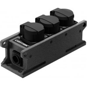 Obrázek z CONTRIK CPPSE3RD-TT Power Strip XO- rozvodka 