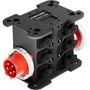 Obrázek z CONTRIK CPT-C2-T6-CB Power Turtle Xtreme Outdoor - spojovací skříňka pro venkovní použití 