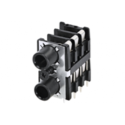 Obrázek Neutrik NSJ12HC dvojitá stereo jack zásuvka