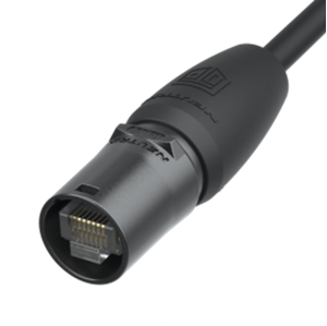 Obrázek z NEUTRIK NE8MX-B-TOP  RJ45 konektor pro externí použití 