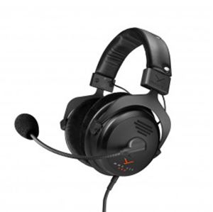Obrázek z Beyerdynamic MMX 330 PRO Otevřená kabelová herní sluchátka s mikrofonem 48 Ohm , černá 