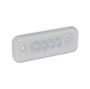Obrázek z Přední obrysové světlo LED, bílý obdélník, 12V, ECE 