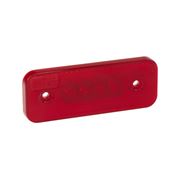 Obrázek Zadní obrysové světlo LED, červený obdélník, 12V, ECE