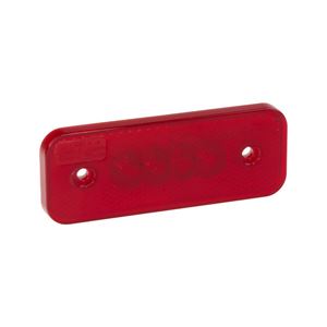 Obrázek z Zadní obrysové světlo LED, červený obdélník, 12V, ECE 