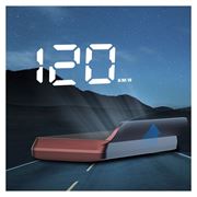 Obrázek HEAD UP DISPLEJ, GPS měřič rychlosti, bílá