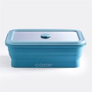 Obrázek Coox 1000 ml,  se skl. víčkem, petrolej