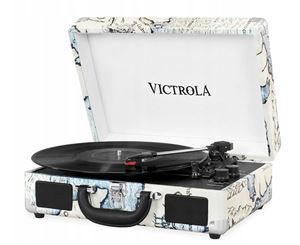 Obrázek z Victrola Case Turntable Map 