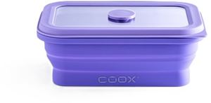 Obrázek z Coox 450 ml  se skleněným víčkem, lila 