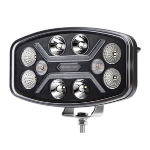 Obrázek z LED světlo oválné s pozičním a výstražným světlem, 80W, ECE R65, R148, R149, R10 