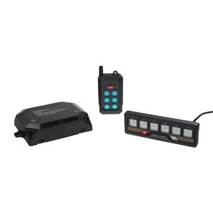 Obrázek z Dálkově ovládaný spínač 12/24V, 6-kanálový, 60A, Bluetooth + d.o. 