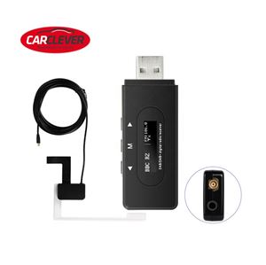 Obrázek z DAB přijímač přes FM modulátor / AUX výstup, napájení USB-A 