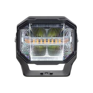 Obrázek z LED světlo obdélníkové bílé/oranžové/poziční, 80W, 150x115mm, ECE R65 