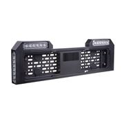 Obrázek 4x PREDATOR 6x4W LED pod SPZ, 12-24V, prohnuté, modré, ECE R65