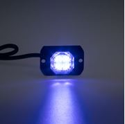 Obrázek PROFI výstražné LED světlo vnější modré, 12-24V, ECE R65