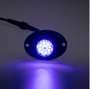 Obrázek PROFI výstražné LED světlo vnější modré, 12-24V, ECE R10