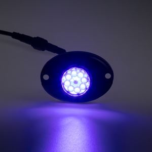 Obrázek z PROFI výstražné LED světlo vnější modré, 12-24V, ECE R10 