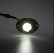 Obrázek PROFI výstražné LED světlo vnější bílé, 12-24V, ECE R10