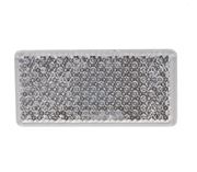 Obrázek Přední (bílý) odrazový element - obdélník 95 x 45mm nalepovací