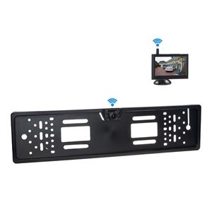 Obrázek z Bezdrátová parkovací kamera v SPZ s LCD 4,3" displejem 