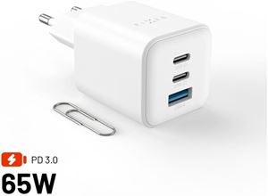 Obrázek z Fixed nabíječka,2xUSB-C,FIXCG65M-2C1A-WH 