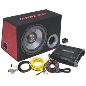 Obrázek z Ground Zero BASS KIT 12.300X-II + kabeláž 