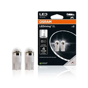 Obrázek z OSRAM LED 12V W2,1x9,5d blistr 2ks 6000K (2ks) Duo-blister 