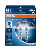 Obrázek OSRAM 12V H1 55W COOL BLUE INTENSE (2ks) Duo-box