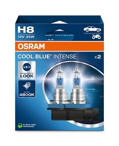 Obrázek z OSRAM 12V H8 35W COOL BLUE INTENSE (2ks) Duo-box 