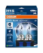 Obrázek OSRAM 12V H15 15/55W COOL BLUE INTENSE (2ks) Duo-box