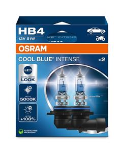 Obrázek z OSRAM 12V HB4 51W COOL BLUE INTENSE (2ks) Duo-box 
