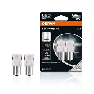 Obrázek z OSRAM LED 12V P21W BA15s bílá (2ks) Duo-blister 
