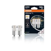 Obrázek OSRAM LED 12V PY21W BAU15s oranžová (2ks) Duo-blister