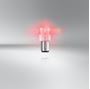 Obrázek z OSRAM LED 12V P21/5W BAY15d červená (2ks) Duo-blister 