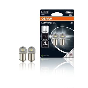 Obrázek z OSRAM LED 12V R5W BA15s bílá (2ks) Duo-blister 