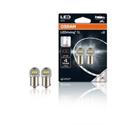 Obrázek OSRAM LED 12V R10W BA15s bílá (2ks) Duo-blister