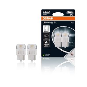 Obrázek z OSRAM LED 12V W21W W3x16d bílá (2ks) Duo-blister 