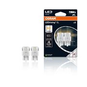 Obrázek OSRAM LED 12V W21W/5W W3x16q oranžová (2ks) Duo-blister