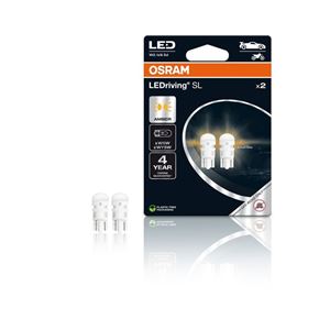 Obrázek z OSRAM LED 12V W5W W2,1x9,5d oranžová (2ks) Duo-blister 