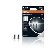 Obrázek OSRAM LED 12V T4W BA9s bílá (2ks) Duo-blister