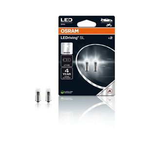 Obrázek z OSRAM LED 12V T4W BA9s bílá (2ks) Duo-blister 
