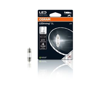 Obrázek z OSRAM LED 12V C5W 37mm SV8.5-8 bílá (1ks) blister 