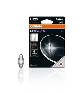 Obrázek z OSRAM LED 12V C5W 29mm SV8.5-8 bílá (1ks) blister 