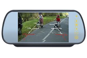 Obrázek z BK-074AHD zpetne zrcatko se 7" AHD monitorem 