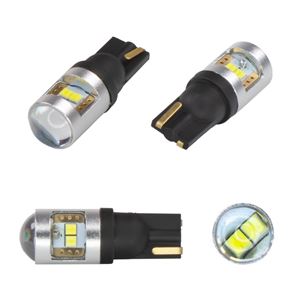 Obrázek z LED T10 bílá, 12/24V, 6LED/CSP CAN-Bus 