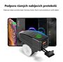Obrázek z USB/USB-C nabíječka s voltmetrem na motocykl 