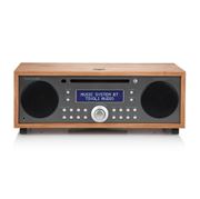 Obrázek Tivoli Audio Music System BT - AM/FM/BT/CD reproduktor , třešeň/metalická taupe