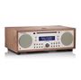 Obrázek z Tivoli Audio Music System + - FM/DAB/BT/CD reproduktor , ořech/béžové 