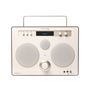 Obrázek z Tivoli Audio SongBook Max - Portable/FM/DAB/BT/Preamp reproduktor , krémová/hnědé 