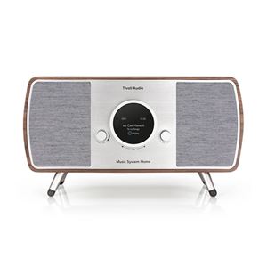 Obrázek z Tivoli Audio Music System Home gen II - WiFi/FM/AM/DAB/BT/AirPlay 2/Google Cast stereo reproduktor , ořech/šedá 