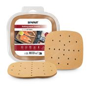 Obrázek ScanPart Perforovaný papír do horkovzdušné fritézy 20x20 cm, 100 ks